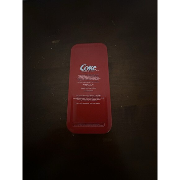 Vintage Coca-Cola Collectible Wrist Watch In Refrigerator Tin In Box main image 7